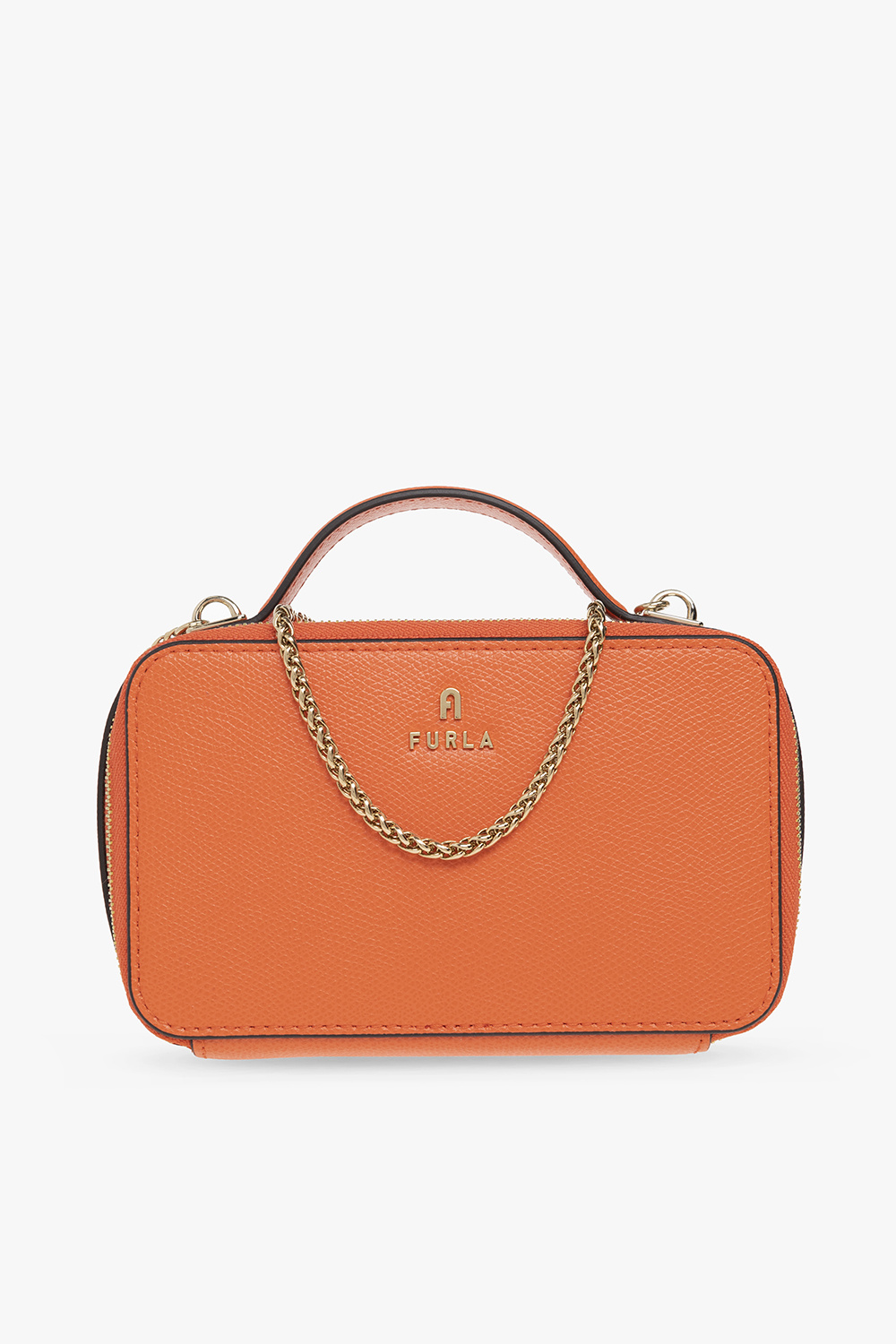 Furla orange clearance handbag